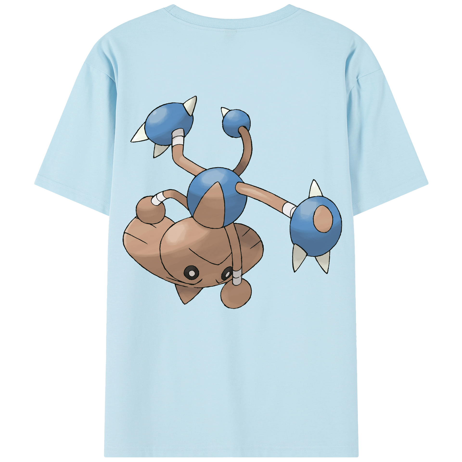 （画像用） ポケットモンスター Pokémon 綿100％半袖Tシャツ（背面プリント）